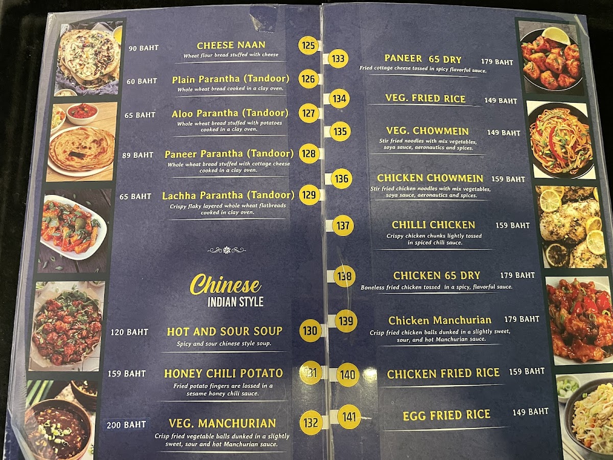 Tikka N Talk Indian Restaurant Menu - Image 1