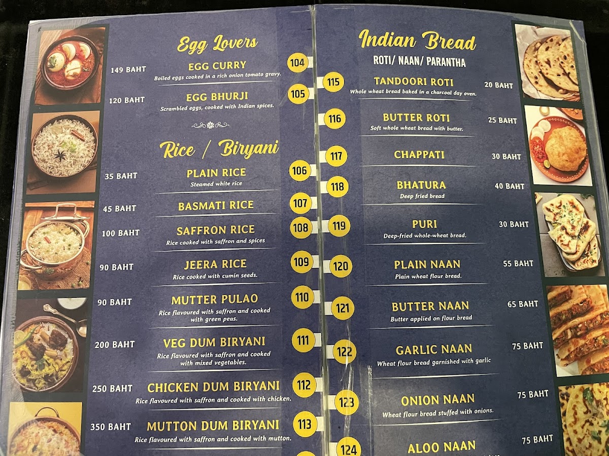 Tikka N Talk Indian Restaurant Menu - Image 3